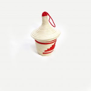 Miniature Basket - Red